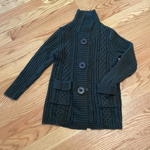 Wool blended cardigan jacket - Picture 2 of 8
